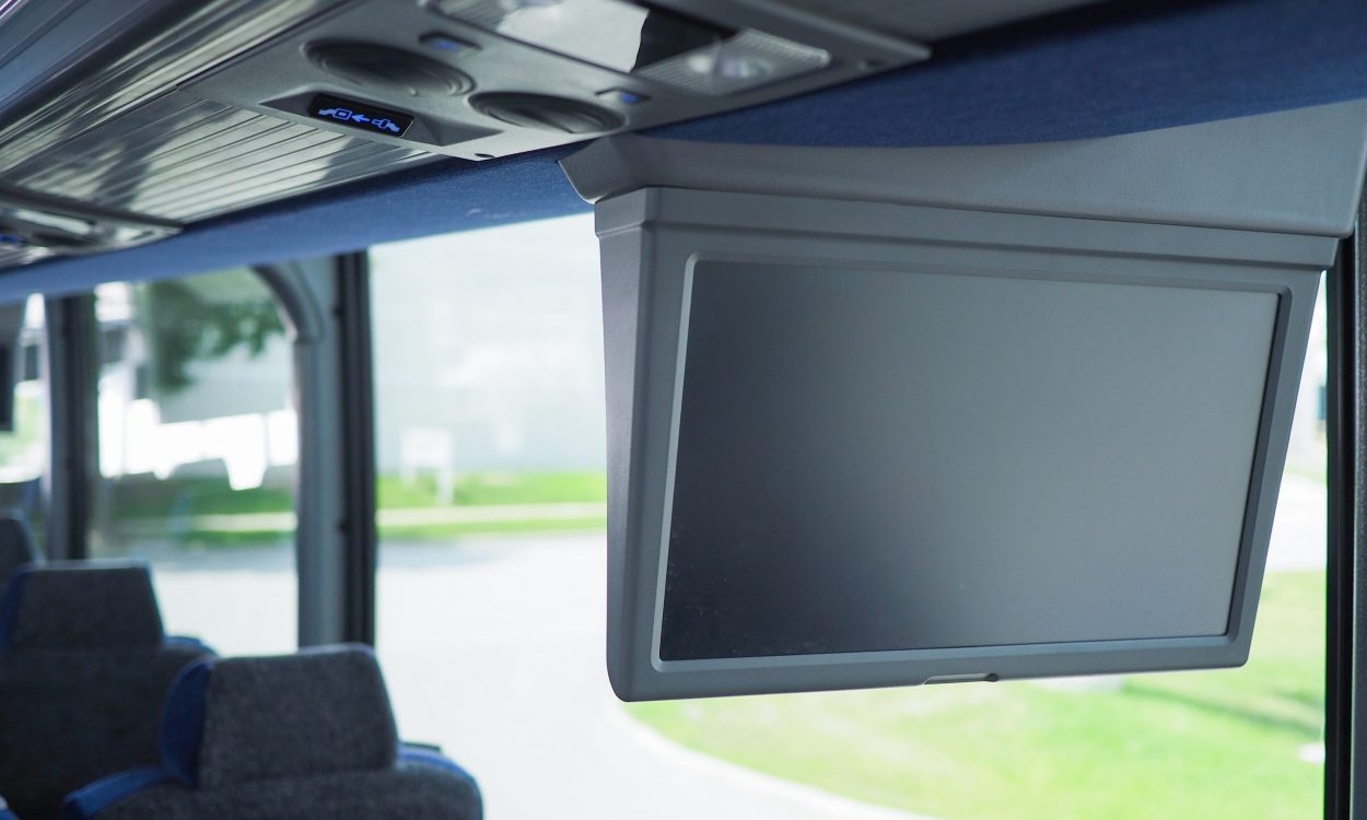 Motor Coach Entertainment System TV