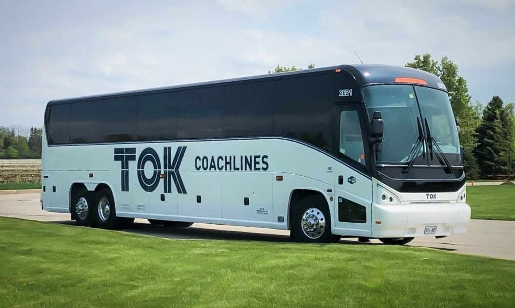 TOK Coachlines bus